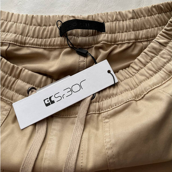 JOE'S The Sienna Coted Joggers in Latte Size S - Picture 8 of 10